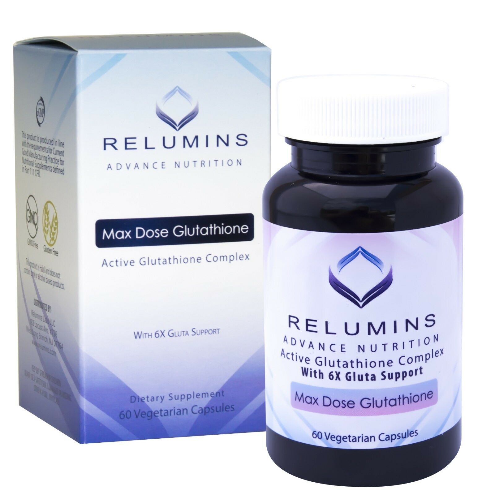 [アメリカ無料直送]レルミンアドバンスホワイト1650mgグルタチオンコンプレックス-皮膚栄養素15