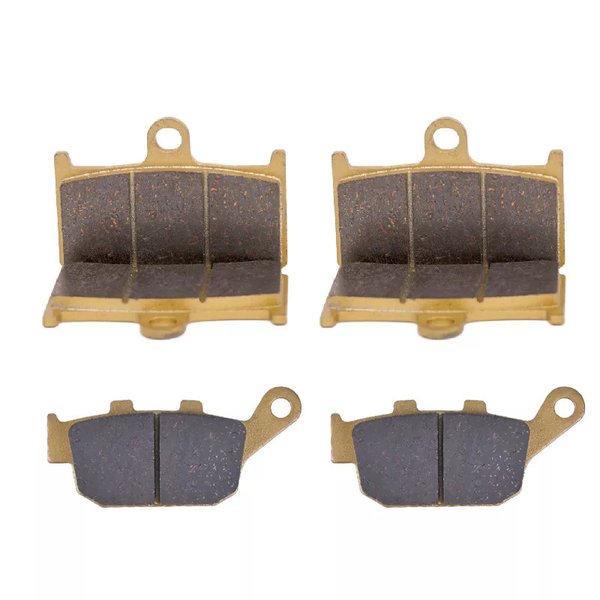 セラミック800ccオートバイフロント リア ブレーキパッドセットホンダZ800 Z800e abs 20132016 2014 2015 Z900 2