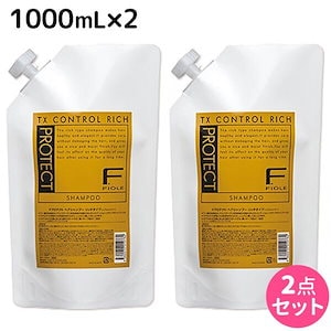 Fプロテクト リッチタイプ シャンプー 1000mL 詰め替えタイプ 2個 セット