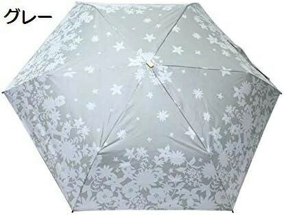 折りたたみ傘 レディース 晴雨兼用 日傘 かわいい 花柄模様 軽量 208g コンパクト 紫外線遮蔽率99% おしゃれ UVカット99% プレゼント ギフト 収納ポーチ付 白い花