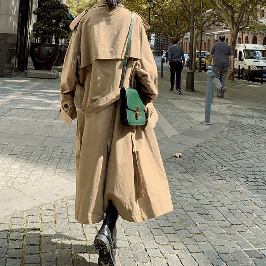 お買い得ジャケット レディース アウター 春秋 トレンチコート 9820