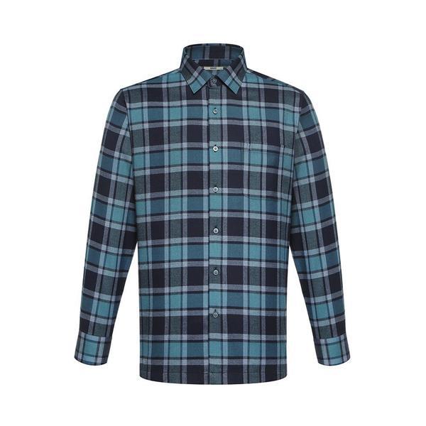 起毛ポリ混紡イージーケアミディアムチェックシャツ__DKW3SHCL122N1 9,170円