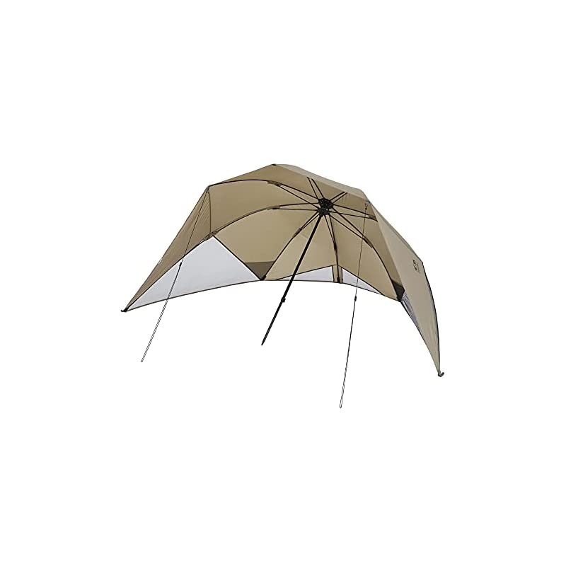 【即納】アイリスオーヤマ シェード サンシェード ビーチテント ワンタッチ開閉 簡単設置 コンパクト収納 ペグ付き 簡易テント 日よけ