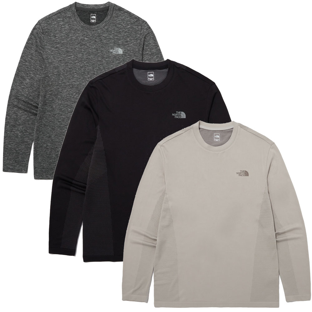 MT シームレスロングスリーブT-シャツクルーネック シャツ 長袖 メンズ　M SEAMFREE L/S R/TEE 全3カラー NT7TP53