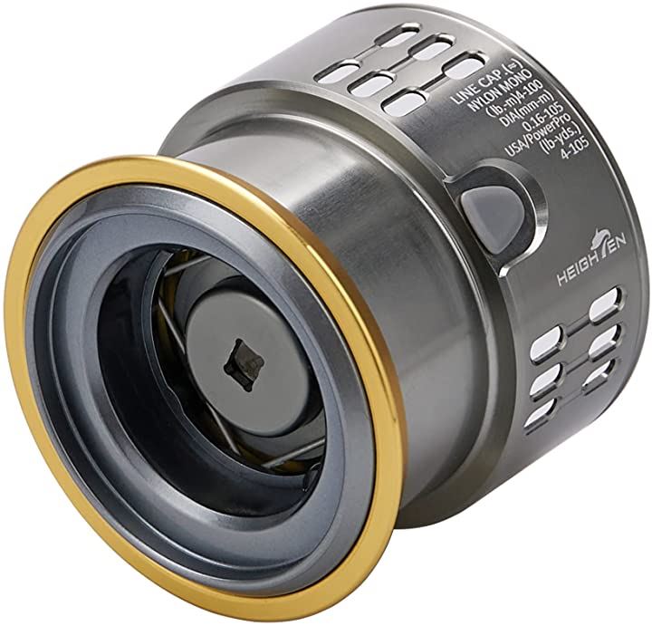 リール スプール 夢屋S-27型 替えスプール 1000番から2500番対応 238(ゴールド＆ガン