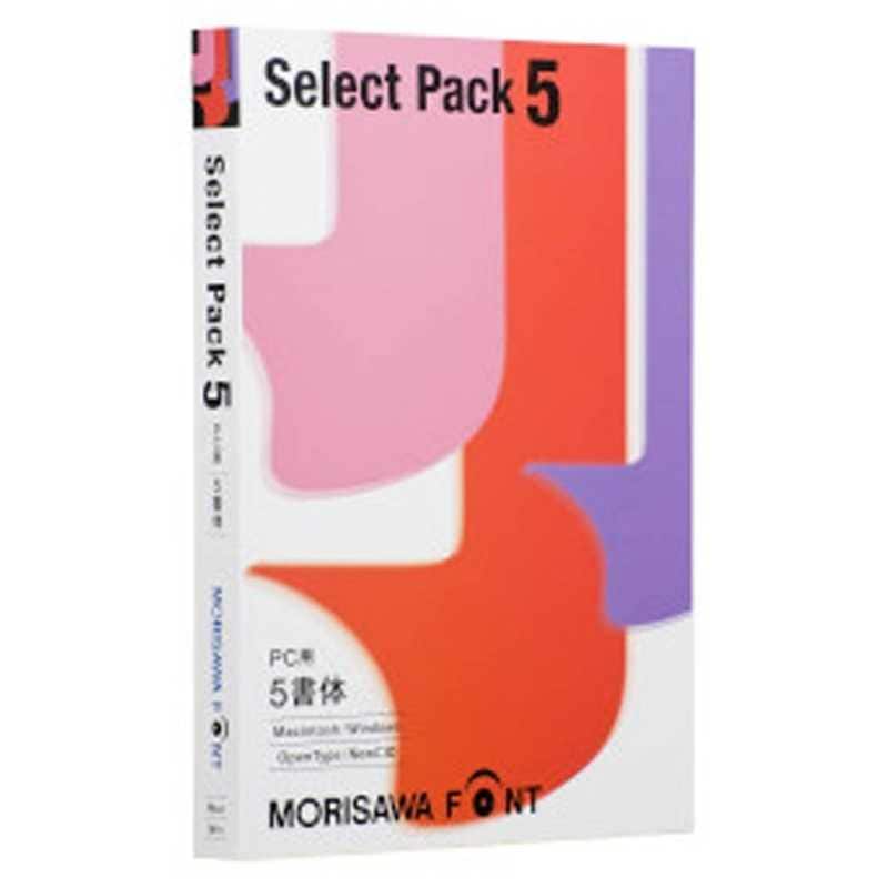 モリサワ　MORISAWA Font Select Pack 5M019452　MORISAWA FONT SELECT