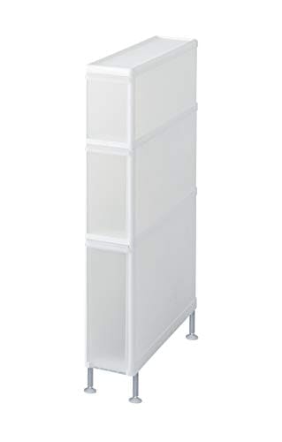 色：01)ホワイト サイズ：01)高さ82cm ライクイット(like-it)ランドリー収納段差をま