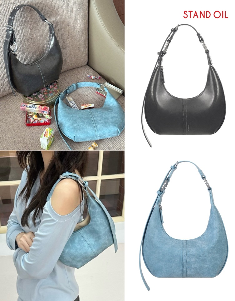 Tovi バッグ 韓国限定 人気 SNS 流行 ファッション アクセサリー トートバッグ ショルダーバッグ（2色）