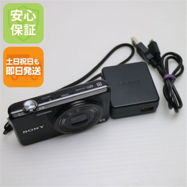 美品 DSC-WX220 ブラック デジカメ SONY 70