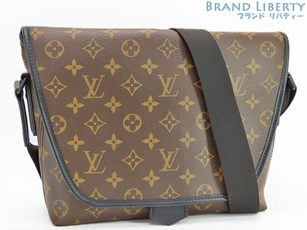 未使用ルイヴィトンモノグラムマカサーマグネティックメッセンジャー斜め掛けショルダーバッグメッセンジャーバッグ
