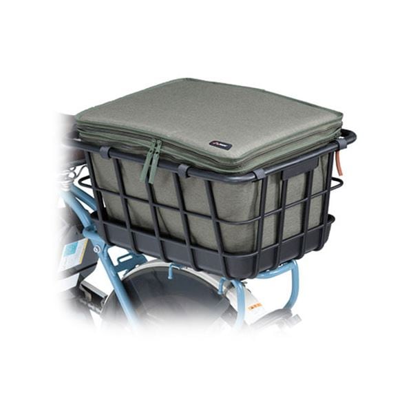 川住製作所 自転車用インナーカバー プレミアム 2段式/前後兼用 カーキ KW-855KH 8133812