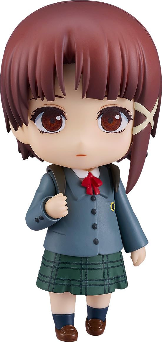 ねんどろいど serial experiments lain 岩倉玲音 ノンスケール プラスチック製 塗装済み可動フィギュア