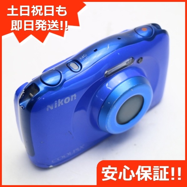 値引きする ニコン良品COOLPIX W100 14 Nikon コンデジ ブルー