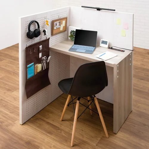 パーテーションデスク room.s 深井無線工業 ホワイトアッシュ／グレーアッシュ 21,520円