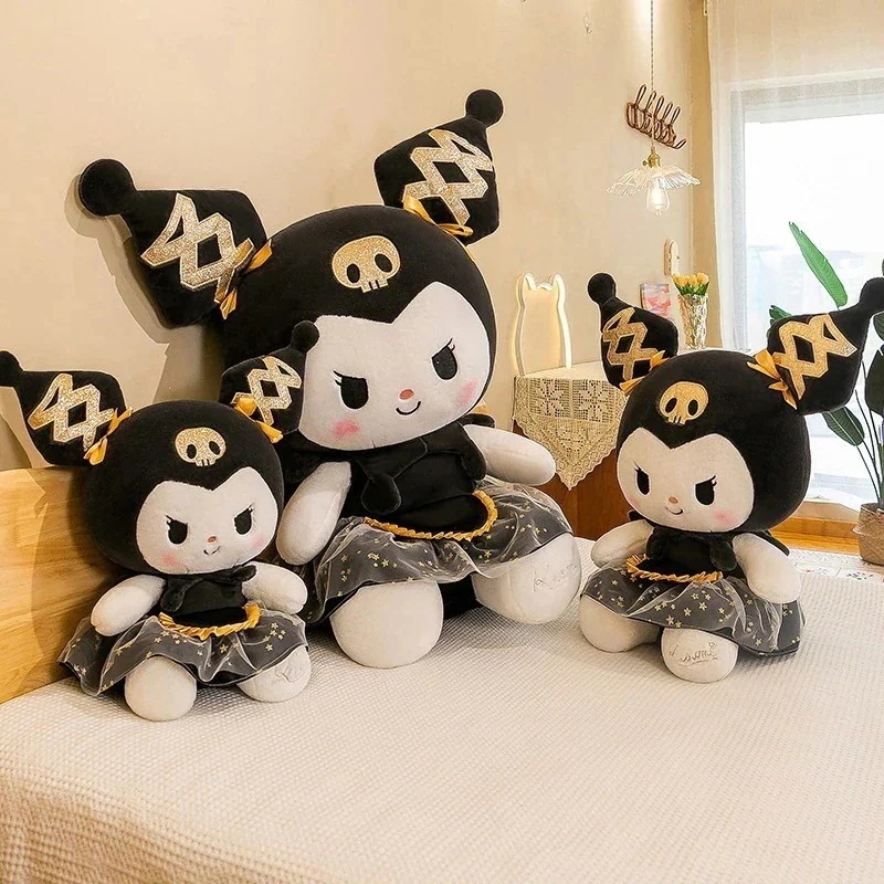 新品登場新作ブラックゴールドーぬいぐるみかわいい小悪魔ぬいぐるみぬいぐるみぬいぐるみ