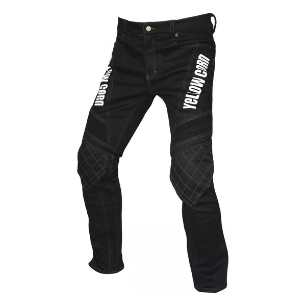 ウォームライディングパンツ BLACK/IVORY 32インチ YRP-001-BK/IV 32