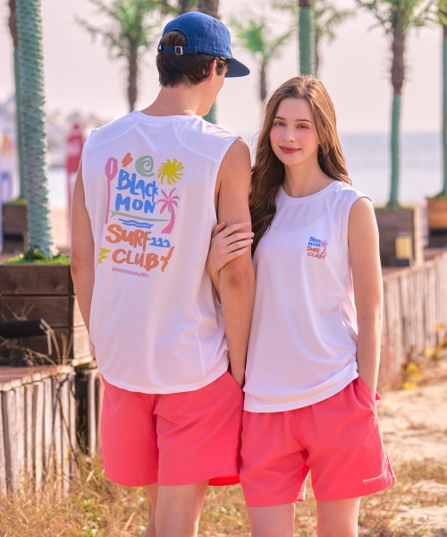 ブラックモンスターフィットサーフィンメッシュナシラッシュガード (2色) /BM230715