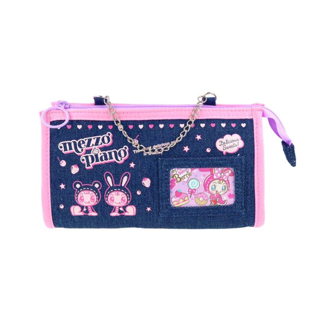 文房具・事務用品 【当時物】【タグ付き】MEZZO PIANO ピンクの筆箱