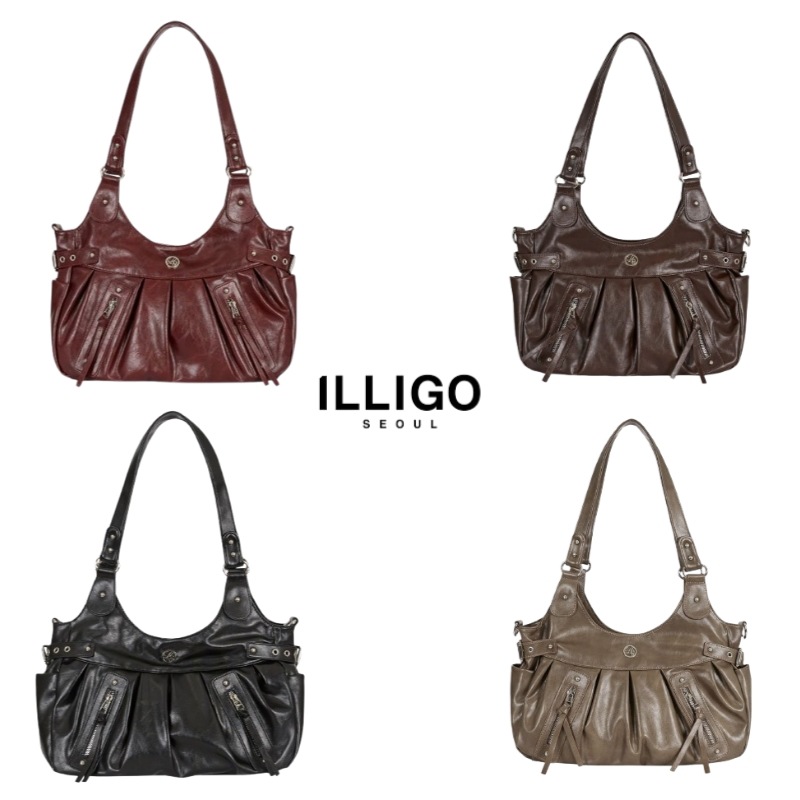 AMBER BUCKLE SHOULDER BAG [公式正規品]