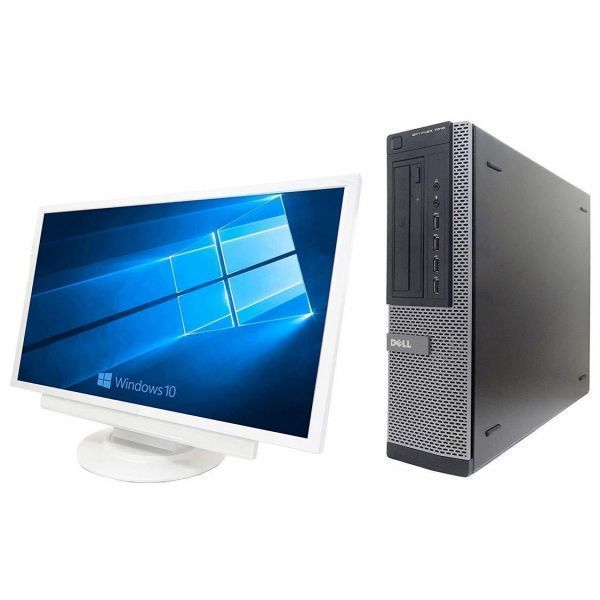 超大画面22インチ液晶セット 快速 DELL 7010 デル Windows10 PC Core i5-3770 メモリー8GB SSD:480GB Office 2016