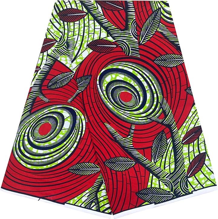 アフリカ布 アフリカンプリント アフリカンファブリック 生地(B)