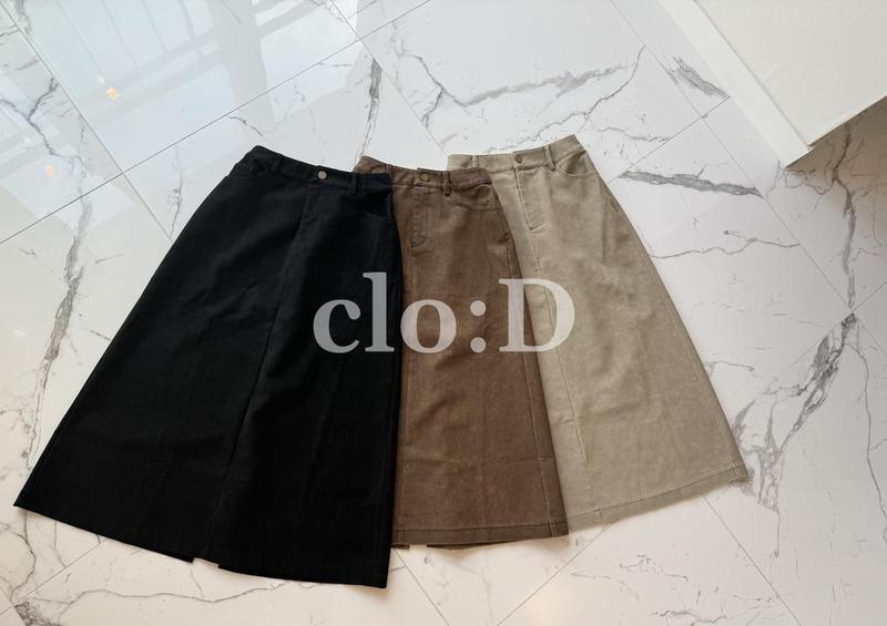 レザースカート