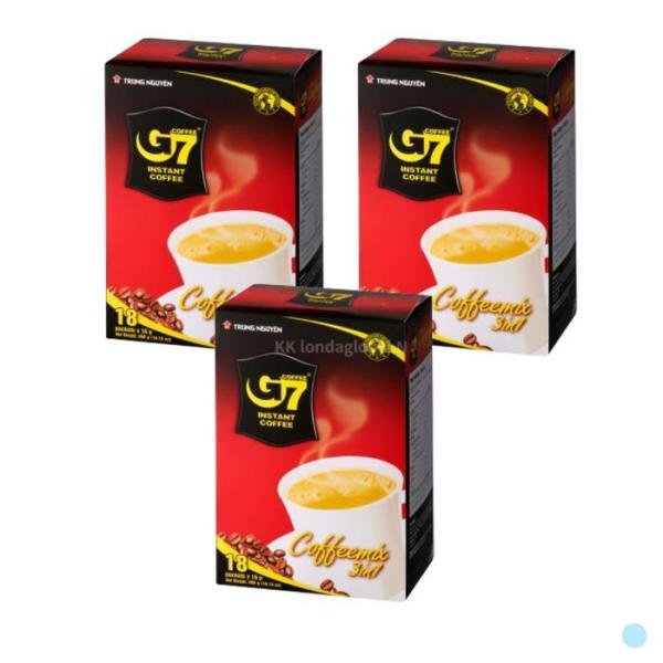 G7 コーヒー ベトナム 3IN1 コーヒー ミックス 湯沸室 16g 18個 X3