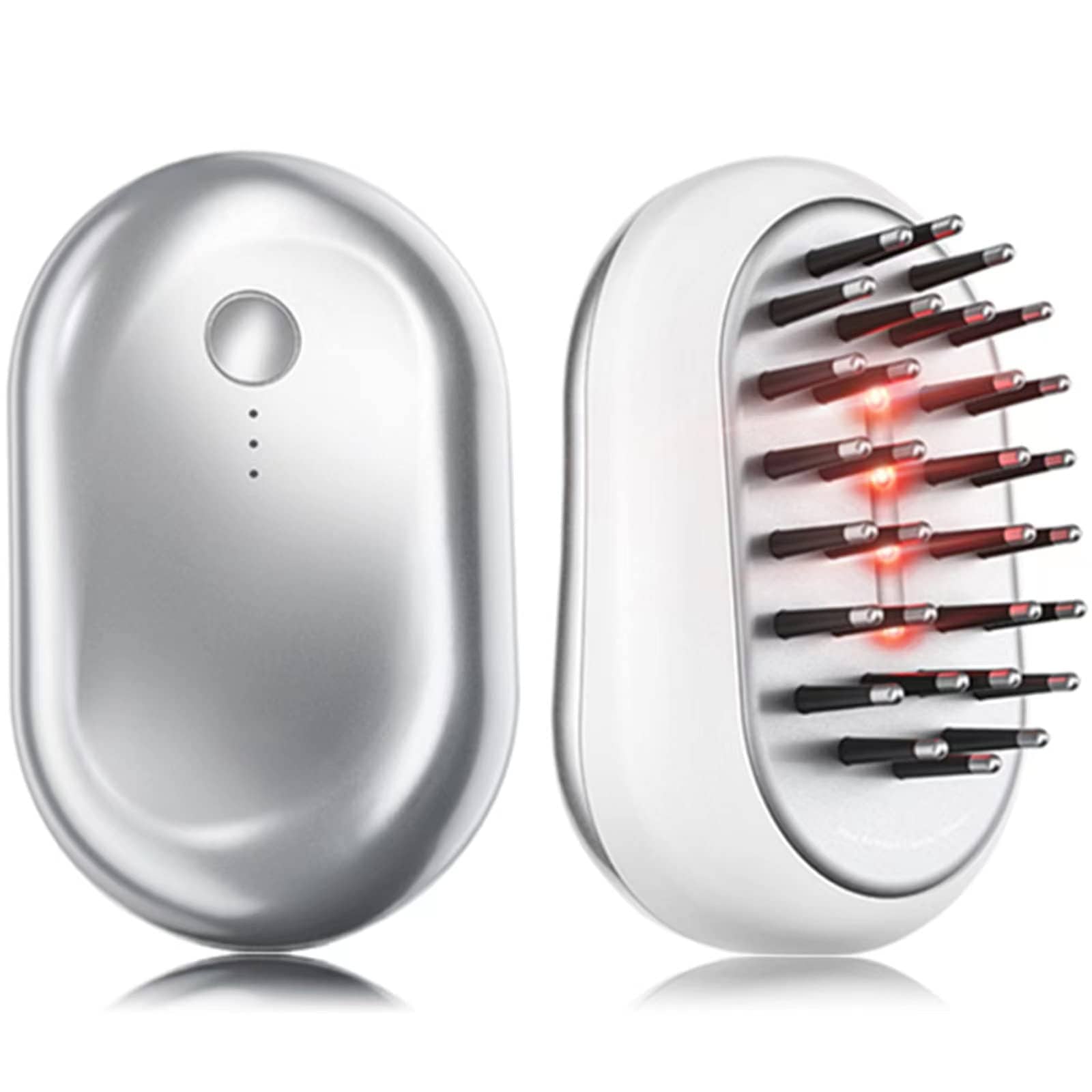 電気ブラシ 電動頭皮ブラシ EMS機能 スカルプケアブラシ 3D振動 LED光エステ 頭筋リフトブラシ 頭皮ケア フェイスケア 美顔器 防水 くし 美髪ケア 全身適用 家庭用 自宅 34991