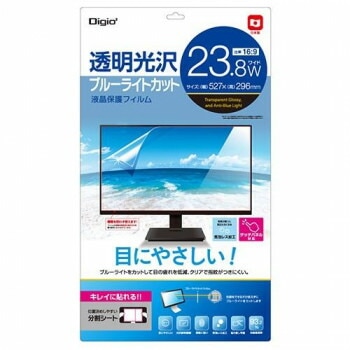 ナカバヤシ　PC用液晶保護フィルム　透明光沢ブルーライトカット23.8W　SF-NFLKBC238W