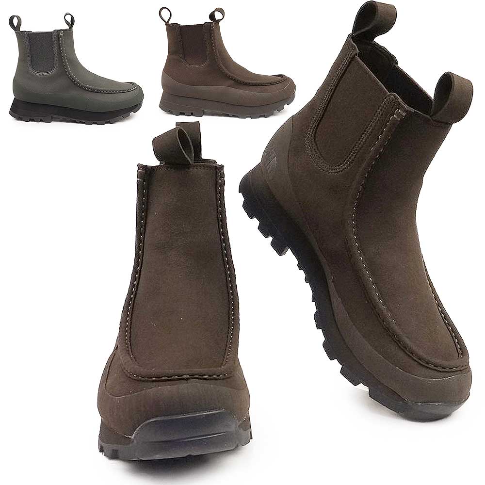 アイス ショット サイドゴア ウォータープルーフ NF52482 防水 防滑 凍結路面OK サイドゴアブーツ スノーブーツ メンズ レディース