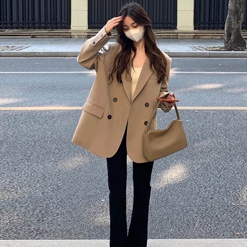 アウター ジャケット スーツ ショート丈 袖あり 長袖 スタンドカラー ストレート 前開き ポリエステル 大人可愛い きれいめ シンプル 大人 上品 お洒落 かっこいい 大人女子 こなれ感 マニッシュ