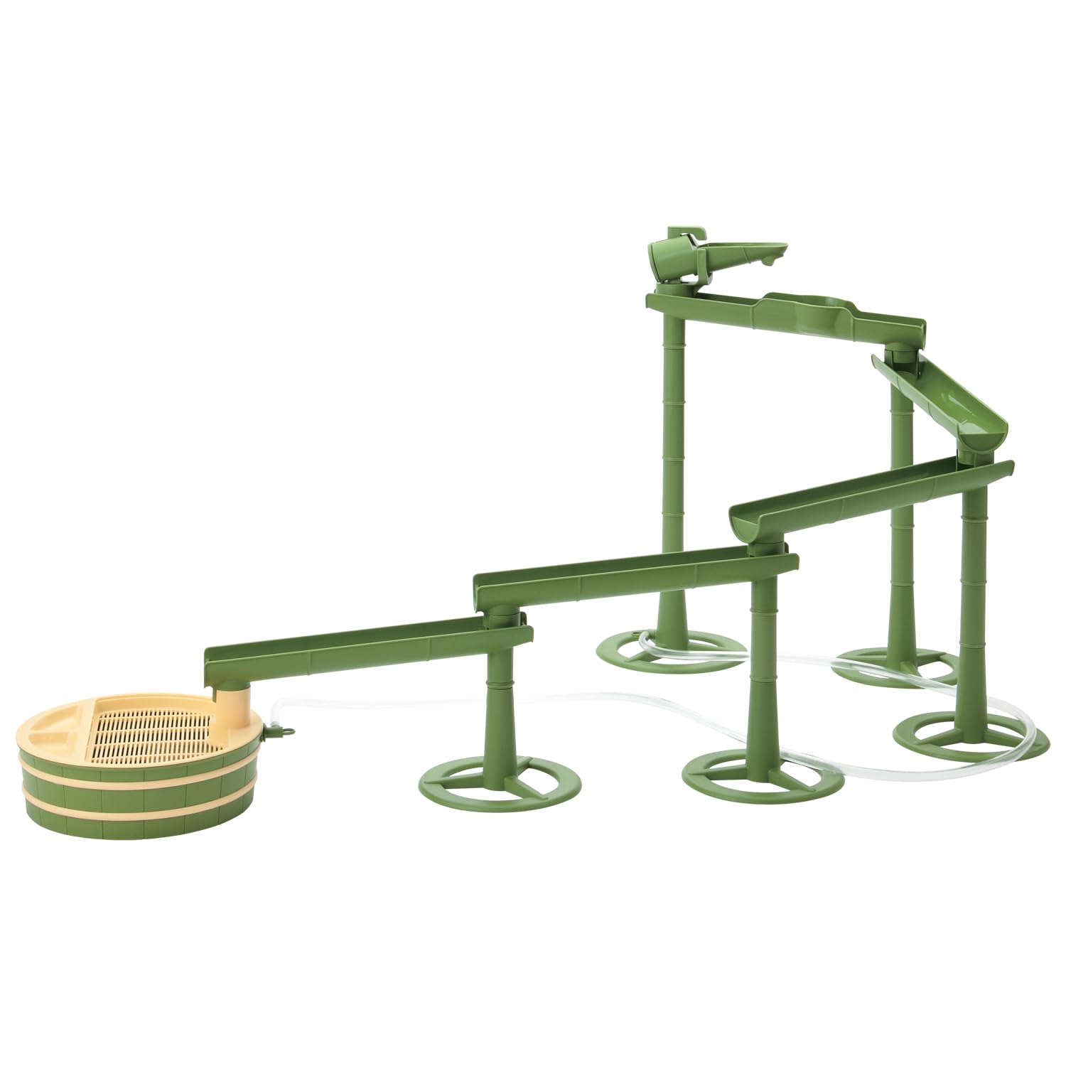 パール金属 そうめん流し器 スライダー 電池式 竹流麺 D-6794