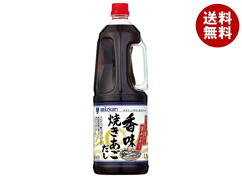 ミツカン 香味焼きあごだし 1.8Lペットボトル×6本入