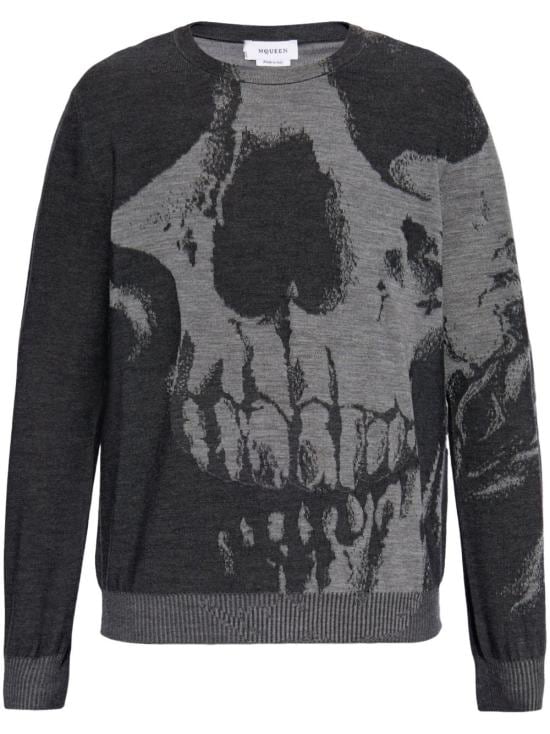ALEXANDER MCQUEEN Men Sweater 818835 Q1BC01332 Grey