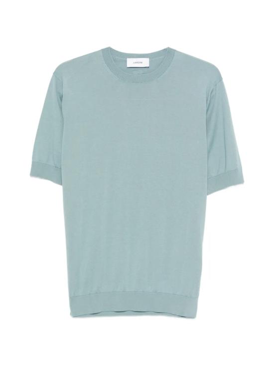 LARDINI Men T-Shirts CNLMMC75CN64020 820 Clear Blue