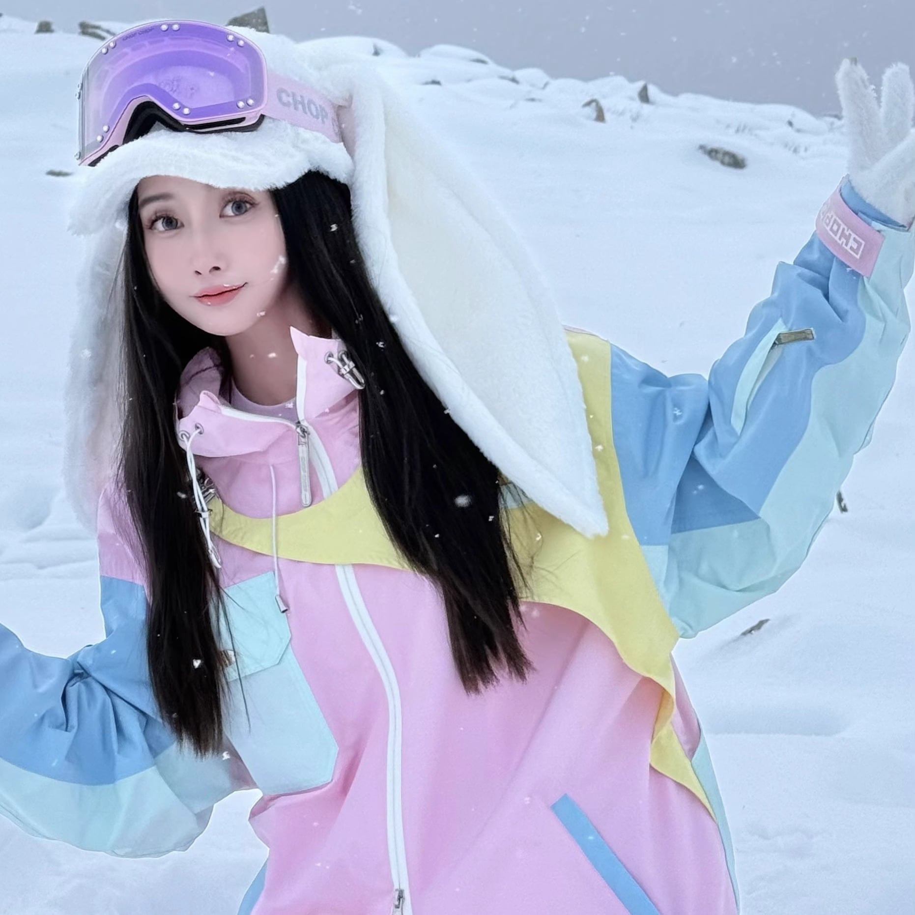 スノーボードウェア 2025 上下セット レディース メンズ 防水20000 ジャケット アウター パンツ パープル スノボー スキーウェア スノボウェア 韓国風 防水防寒防雪保温防風