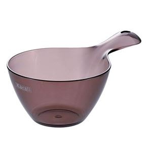 (30個セット) 手桶 風呂桶 約幅15.5cm 容量約1L スモークブラウン リッチェル カラリ HG 浴室 風呂 バスルーム