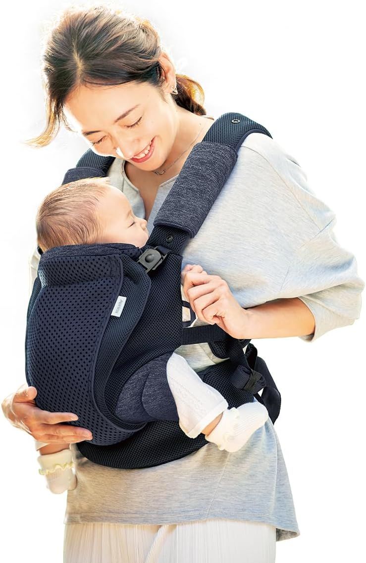 抱っこ紐 コアラウルトラメッシュ EX 0か月~36か月まで 新生児から使える 横抱っこ可能 4WAY (ヘザーブルー) 2163331