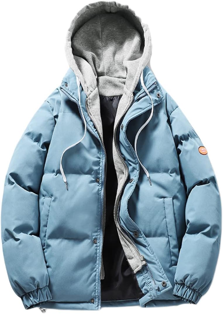 ダウンコート メンズ ダウンジャケット 中綿ジャケット 防寒コート カジュアル 秋 冬 厚手 軽量 無地 アウトドア スリム おしゃれ アウター 防風 ジャケット 通勤 通学 フード付き 仕事 OL