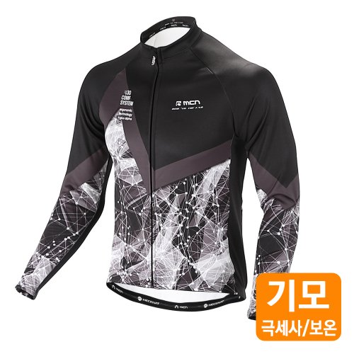 MCNSPORTS 起毛加工グリセウスロングスリーブジャージ