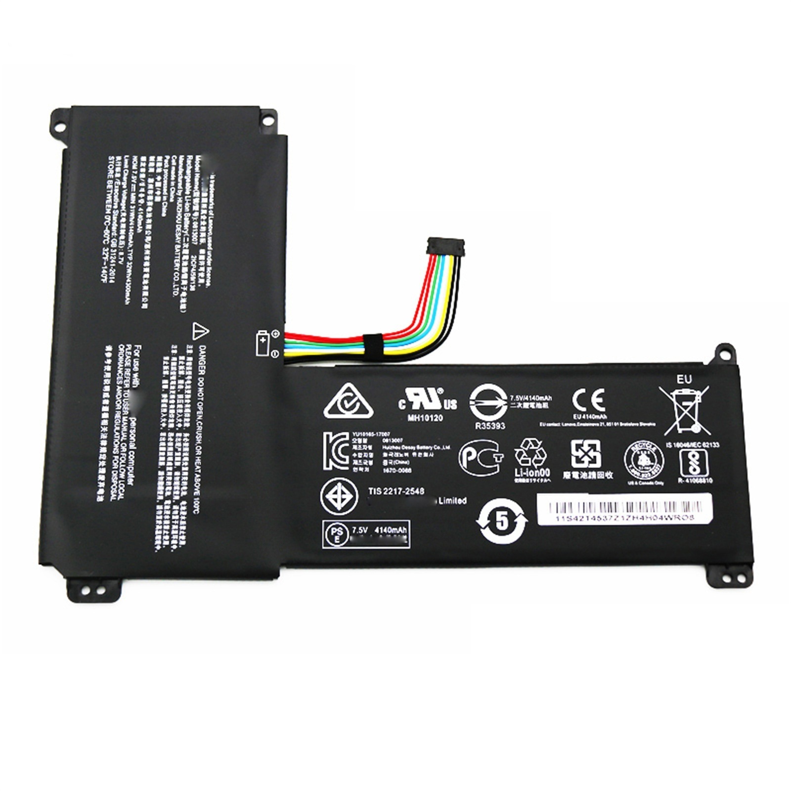 813007 電池・Lenovo/ThinkPadノートパソコン互換 IdeaPad 120S 120S-14IAP 5B10P23779 0813007 31Wh/4140mAh 交換用のバッテリー