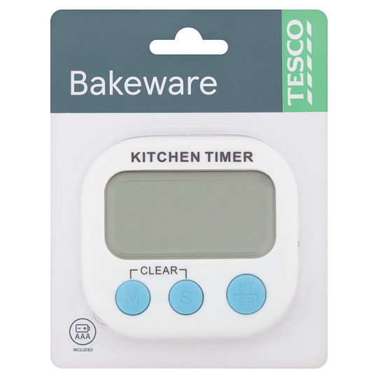 Tesco Bakeware Digital Kitchen Timer