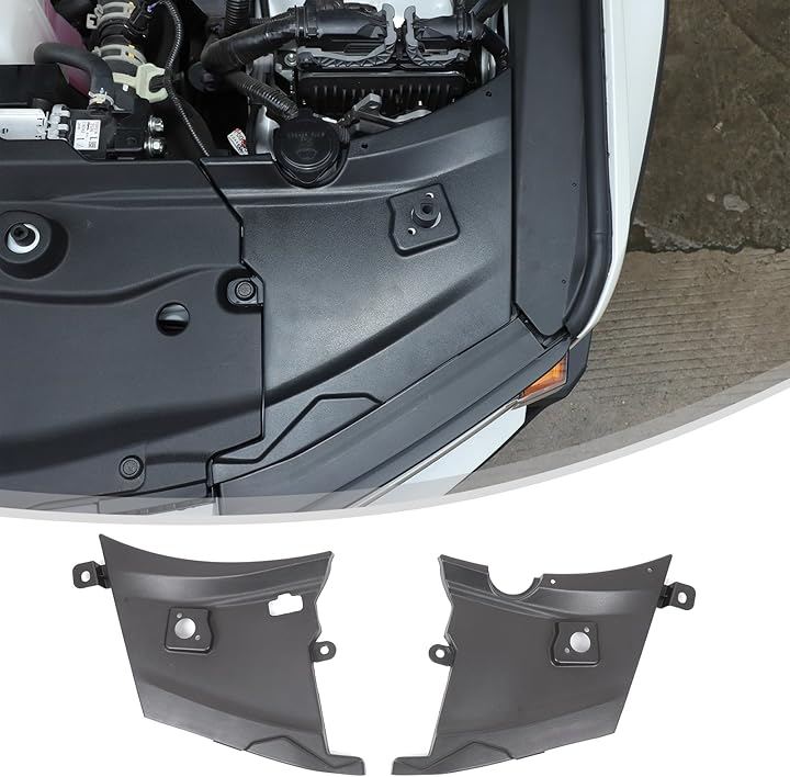 トヨタ ランドクルーザー 250 ランクル250に対応 エンジンルーム フロントエンジンサイドカバー エンジンコンパート 保護カバー 簡単取付 エンジンルーム保護