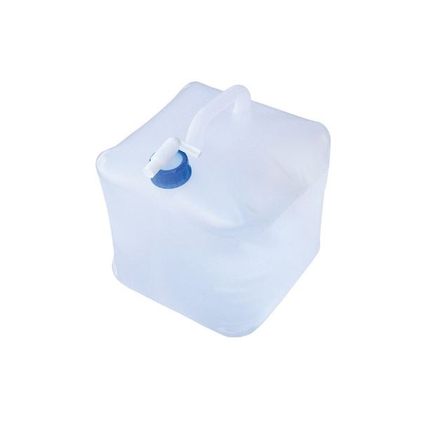 (まとめ) セーブ・インダストリー 折りたたみ式ウォータータンク 10L 809723 (×5セット)