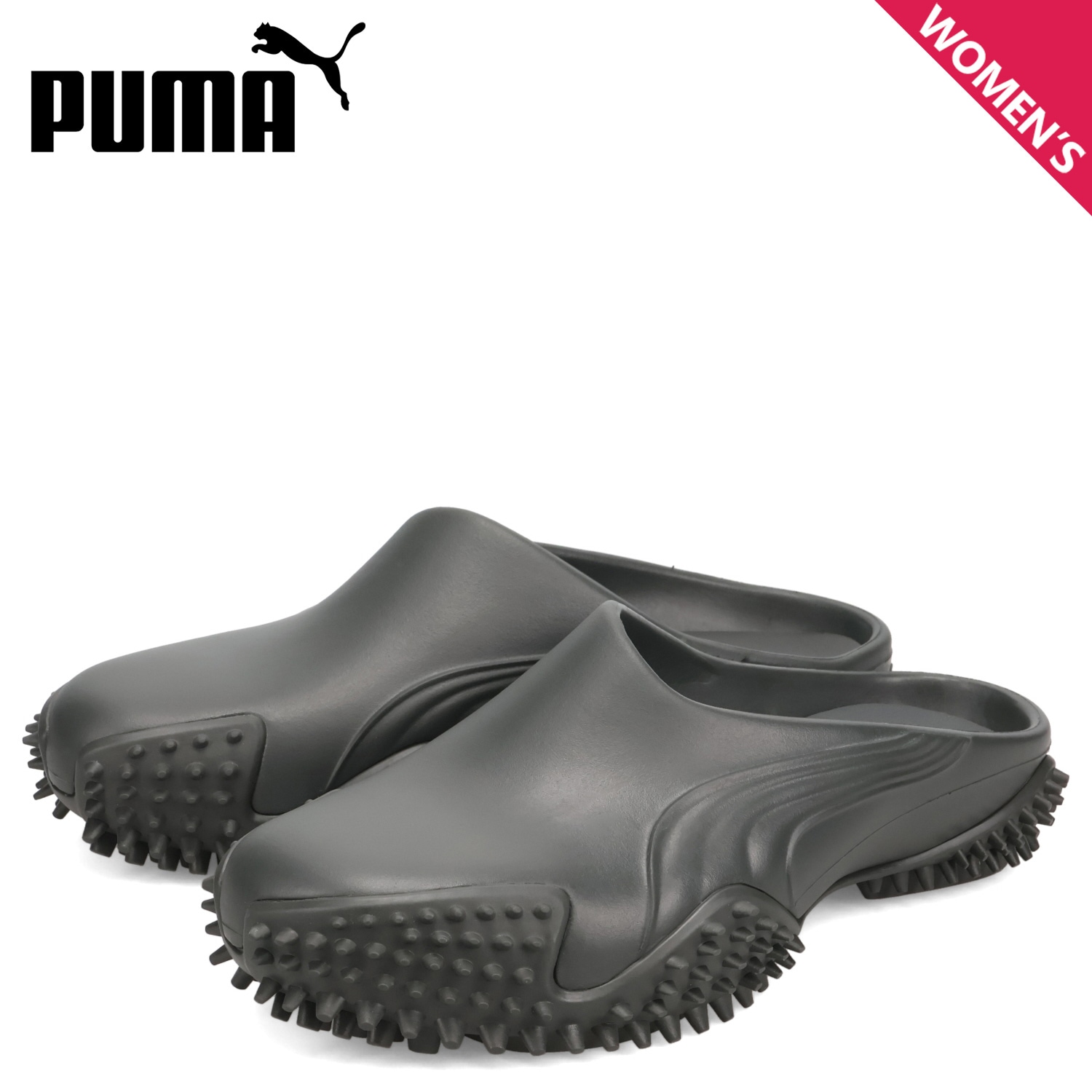 スリッポン スニーカー モストロ ミュール レディース グレー 404433