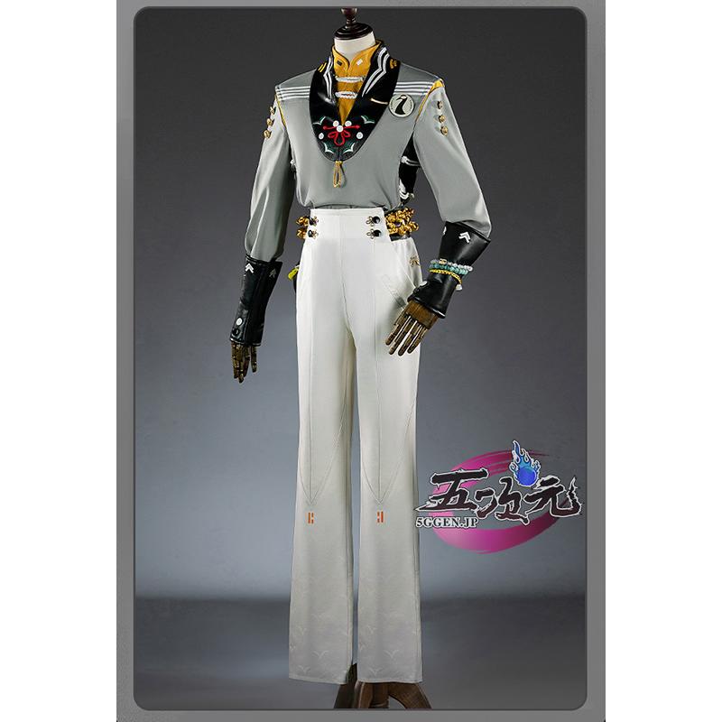 【予約商品】2026新作 Insでも話題に 五次元　ゼンレスゾーンゼロ　コスプレ　繩匠哲　アキラ　蒼穹に響く鶴鳴　男主人公　衣装　ウィッグ　靴　獣耳＋耳飾り　追加可