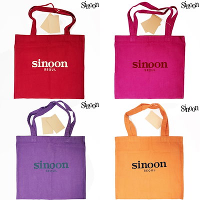 【Sinoon】 Logo Tote Bag / 追跡付 sinoon】Logo Lace Eco Bag (sinoon/トートバッグ) 113715113