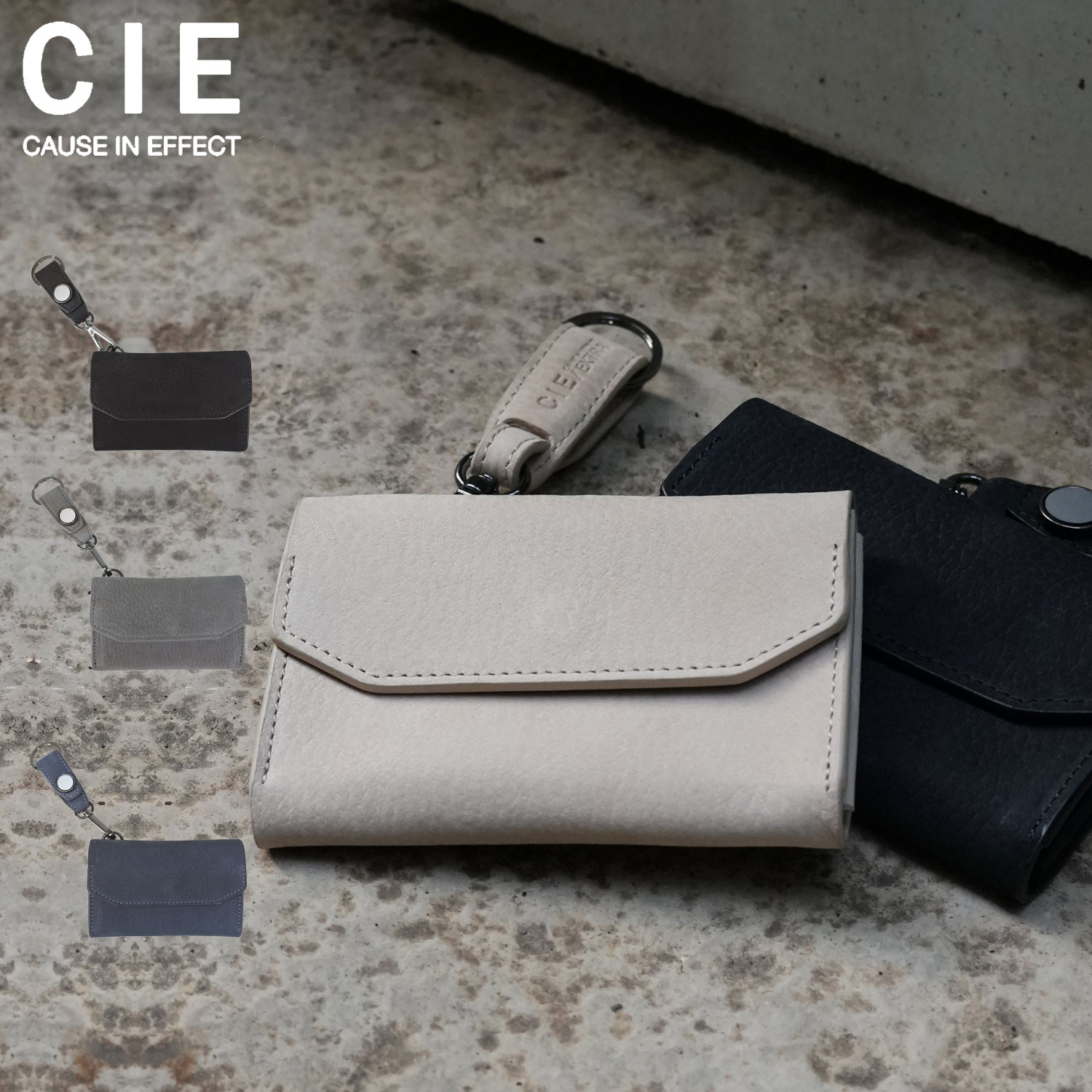 ミニ財布 カードケース キーホルダー メンズ レディース 牛革 本革 ブラック グレー ブルー 黒 032260 6,622円