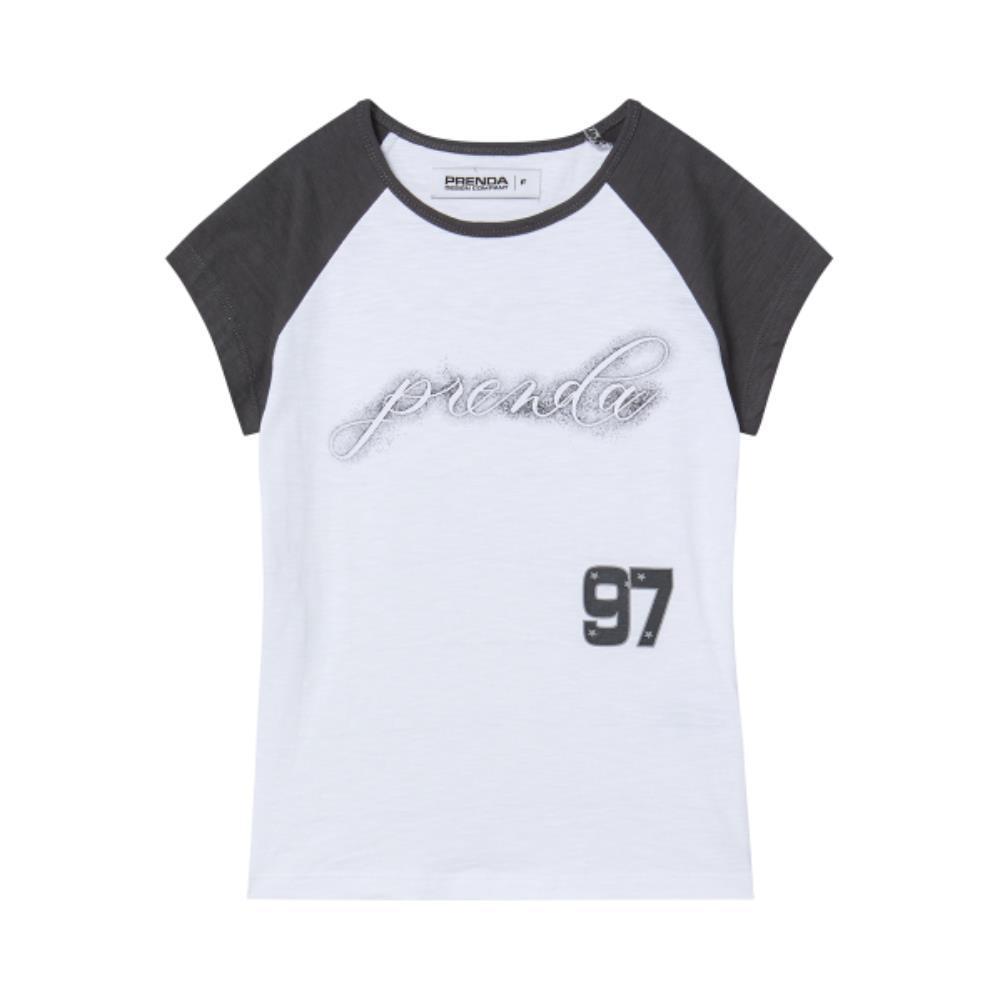 PRENDA SPRAY LOGO SLUB RAGLAN TEE CHARCOAL PRTVSURS26WC5 6,890円