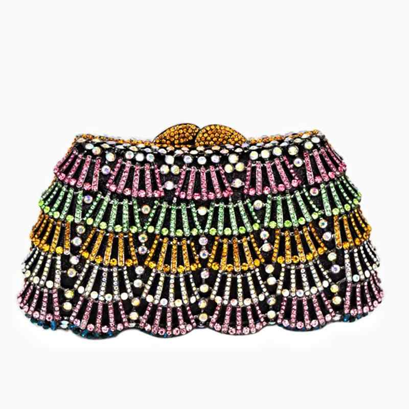レディース 鞄 カバン バック ファッション オシャレ アイテム 小物 ディナーバッグ ハイエンド クラッチバック バッグ ラインストーン バッグ